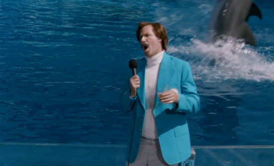 Anchorman 2 SeaWorld