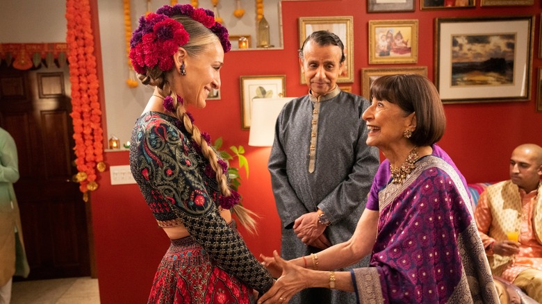 Carrie and Seema's parents