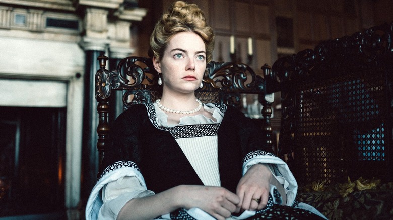 Emma Stone in The Favourite