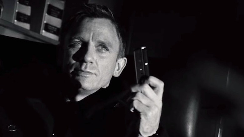 Daniel Craig looks downright dangoreus in black and white like James Bond Casino in Royale