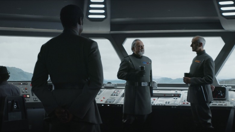 Commandant Beehaz holds court