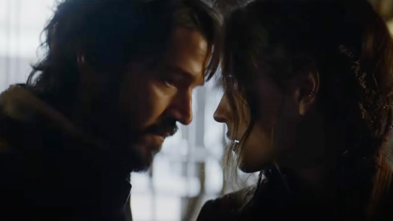 Diego Luna and Adria Arjona in Andor