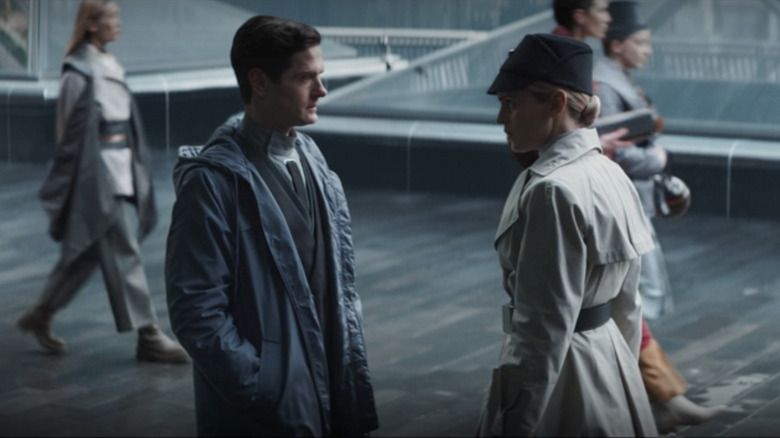 Kyle Soller and Denise Gough in Andor