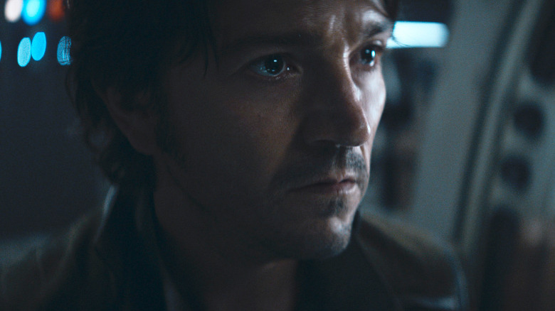 Cassian crying in the Andor finale
