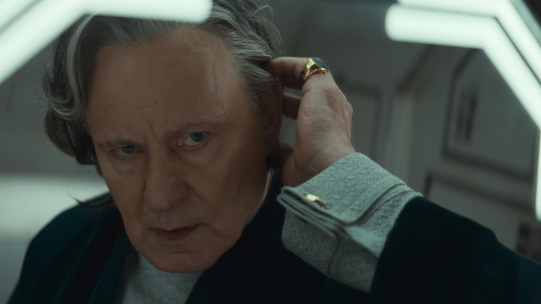 Luthen ensuring his disguise is in place in Season 2 of Andor