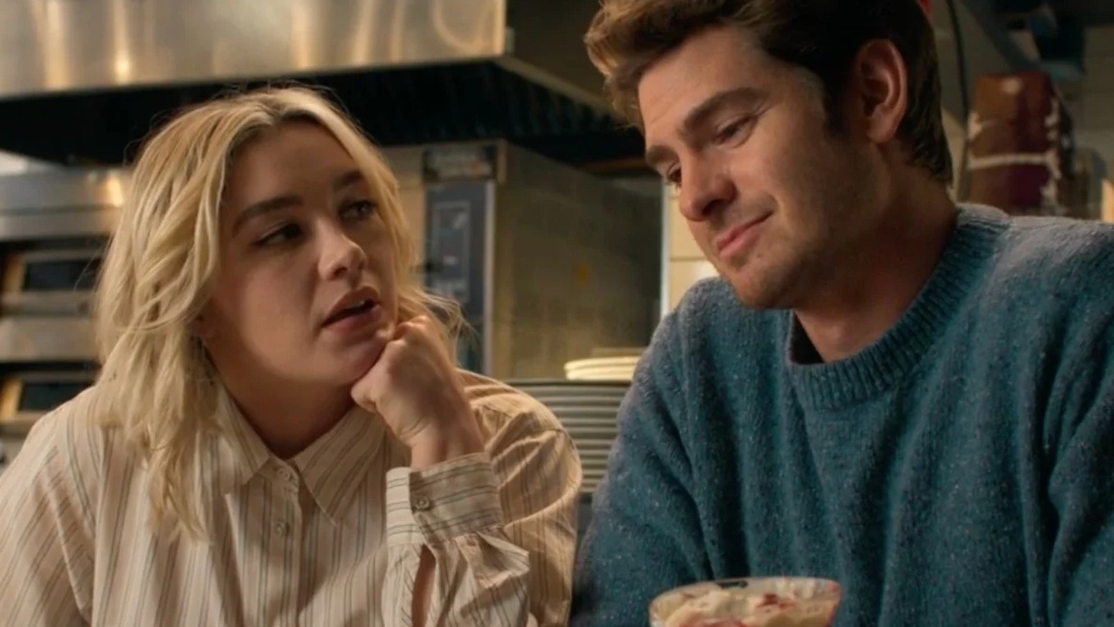 Andrew Garfield & Florence Pugh Got Carried Away With We Live In Time