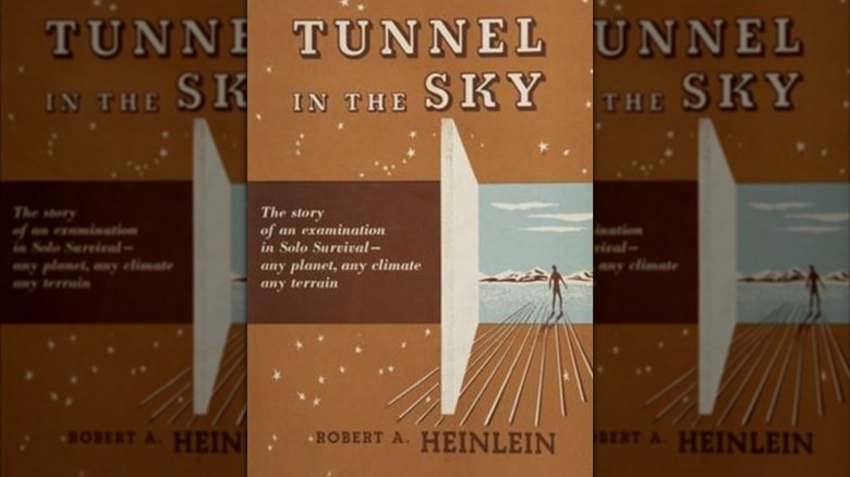 The cover of Tunnel in the Sky