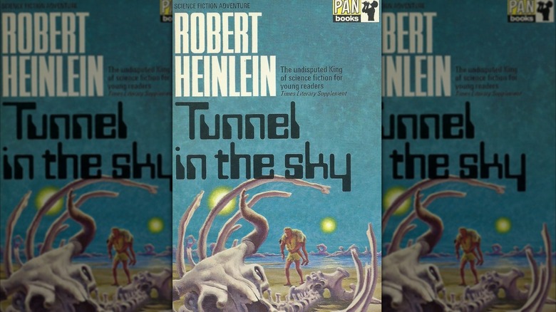 The cover of Tunnel in the Sky