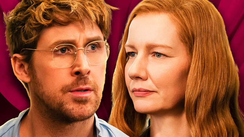 Ryan Gosling as Ryland Grace next to Sandra Hüller as Eva Stratt from Project Hail Mary