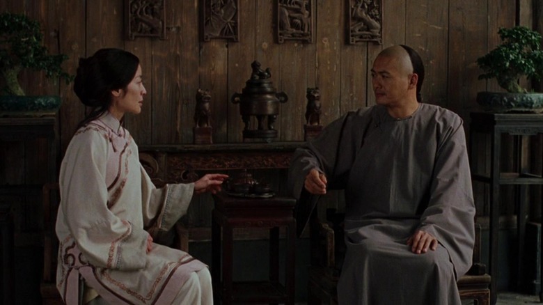 Yu Shu Lien (Michelle Yeoh) and Li Mu Bai (Chow Yun-Fat) in Crouching Tiger Hidden Dragon