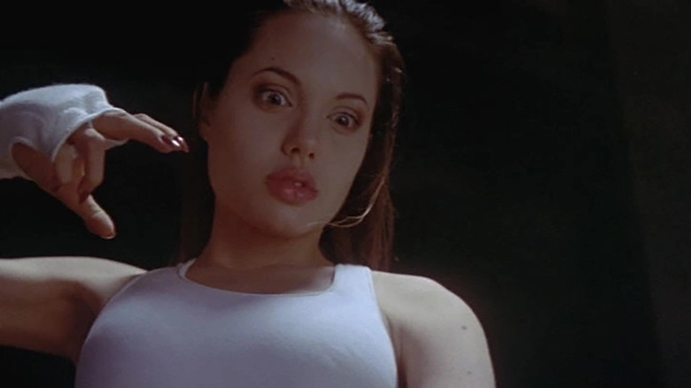 Angelina Jolie as Casella 'Cash' Reese in Cyborg 2