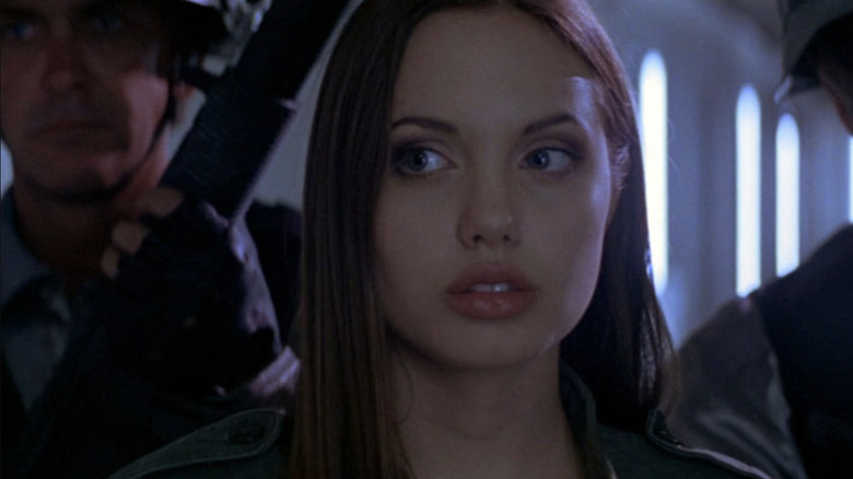 Angelina Jolie as Casella 'Cash' Reese in Cyborg 2