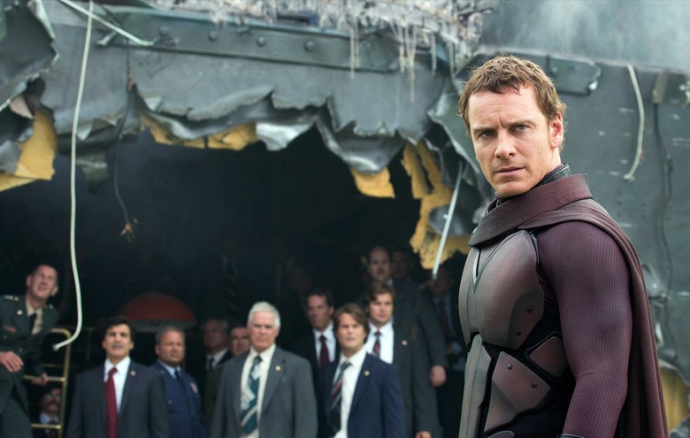 Michael Fassbender as Magneto in X-Men Days of Future Past