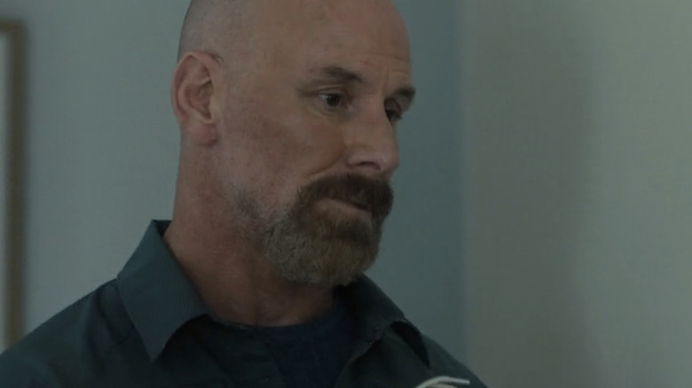 Matt Gerald's Cody J is seen against a plain wall in Lioness