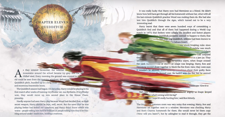 Animated Harry Potter Kindle