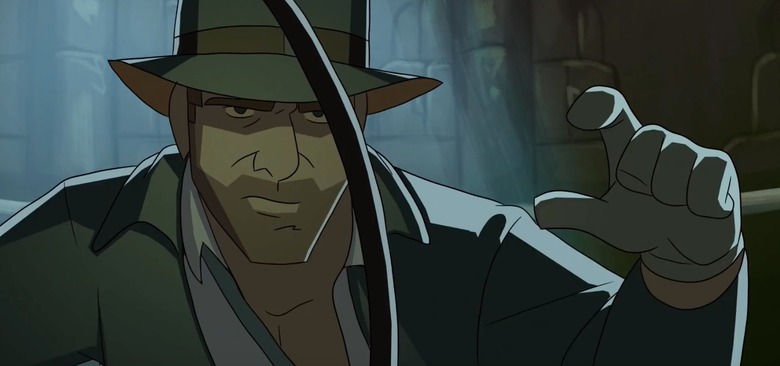 animated indiana jones movie short