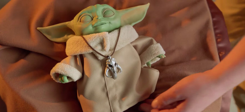 Animatronic Baby Yoda Toy