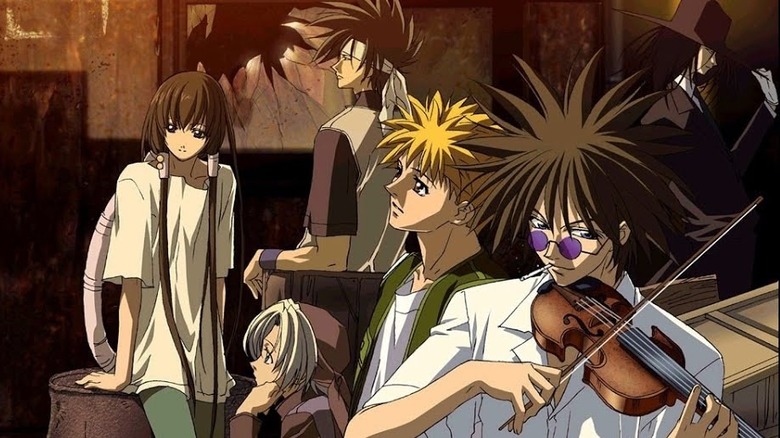 The GetBackers hang out in a tavern