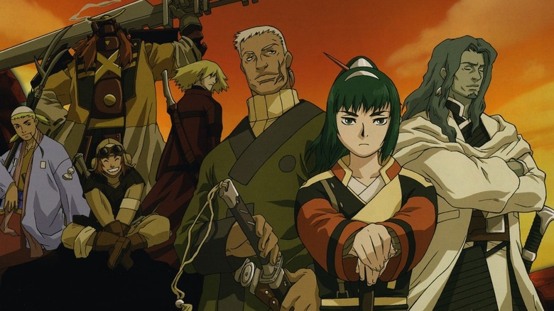 Characters from "Samurai 7"