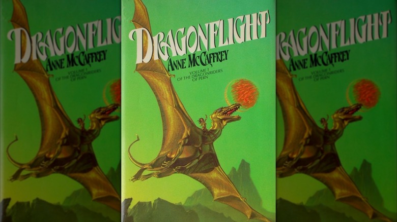 The cover of Dragonflight by Anne McCaffrey