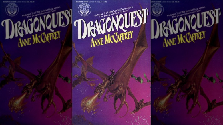 The cover of Dragonquest by Anne McCaffrey
