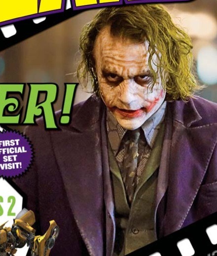New Photo: Heath Ledger as The Joker