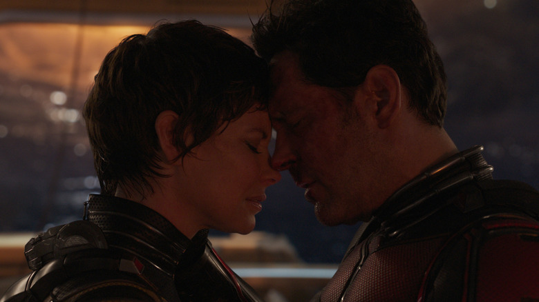Evangeline Lilly and Paul Rudd