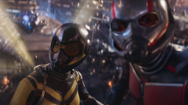 Hope Van Dyne and Scott Lang in Ant-Man and the Wasp: Quantumania