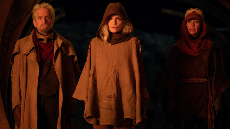 Hank, Janet, and Hope in Ant-Man and the Wasp: Quantumania