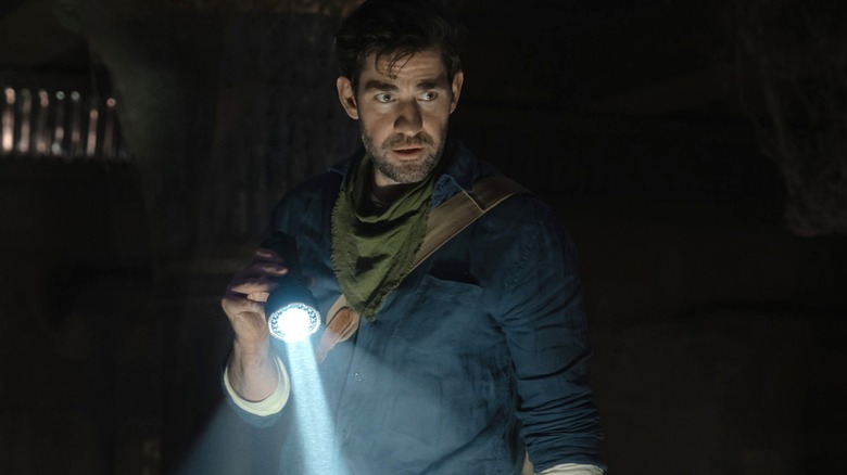 Luke unconsciously channelling Uncharted's Nathan Drake in Fountain of Youth