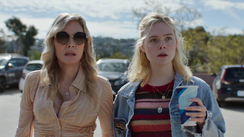 Shyanne and Margo are stunned where they stand in Margo's Got Money Troubles