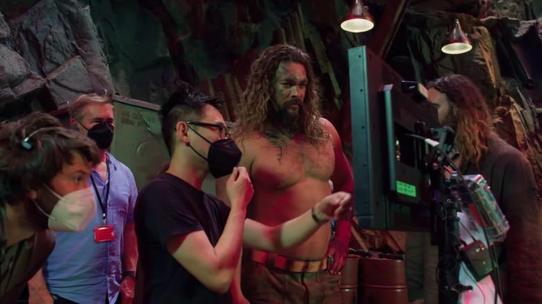 Aquaman 2 behind the scenes 