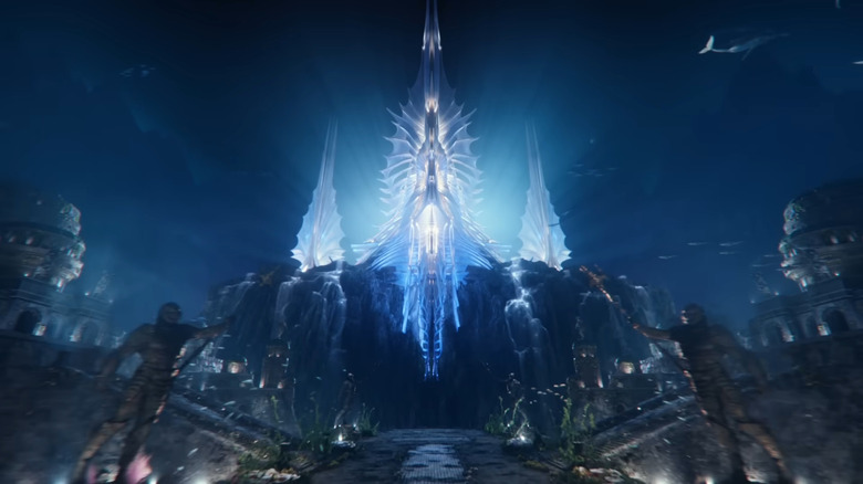 Atlantis in Aquaman and the Lost Kingdom