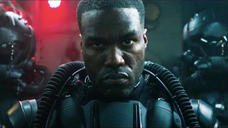 Yahya Abdul-Mateen II as Black Manta in Aquaman