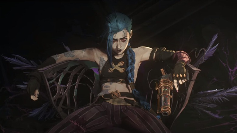 Jinx on a throne