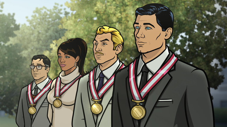 Still from Season 12 of Archer