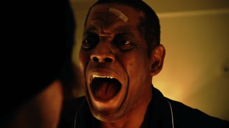 Isaiah screaming in The Strange Thing About the Johnsons