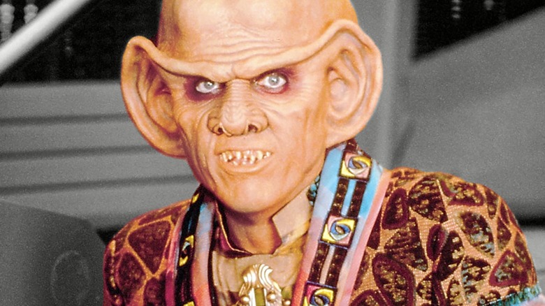 Armin Shimerman as Ferengi Quark in Star Trek: Deep Space Nine