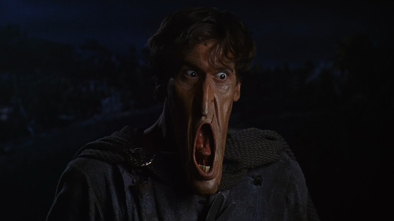 Army of Darkness goofy Ash mouth