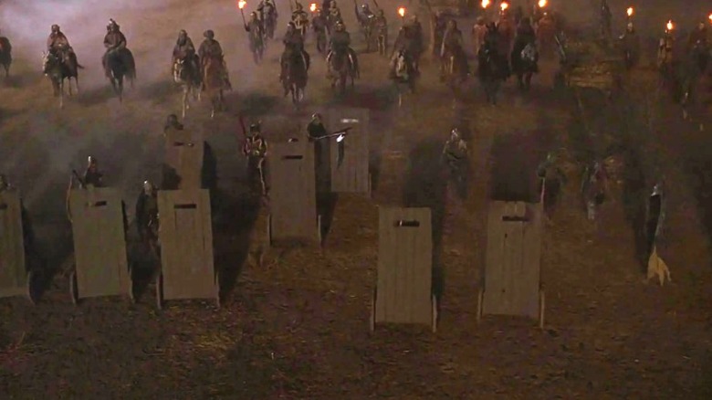 Army of Darkness army with shields