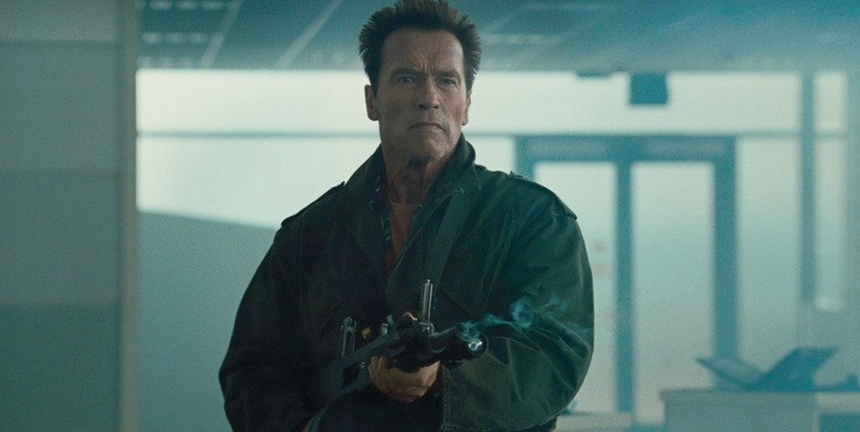 Arnold Schwarzenegger Leaving The Expendables