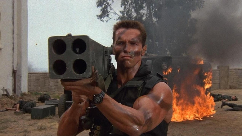 Arnold Schwarzenegger in Commando (1985)