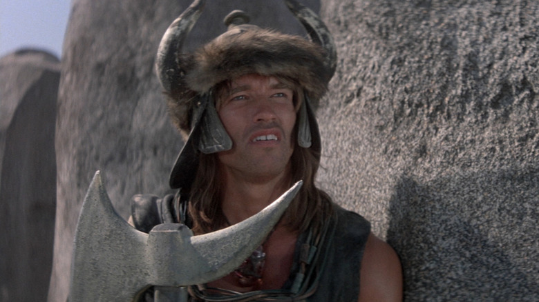 Arnold Schwarzenegger in Conan the Barbarian