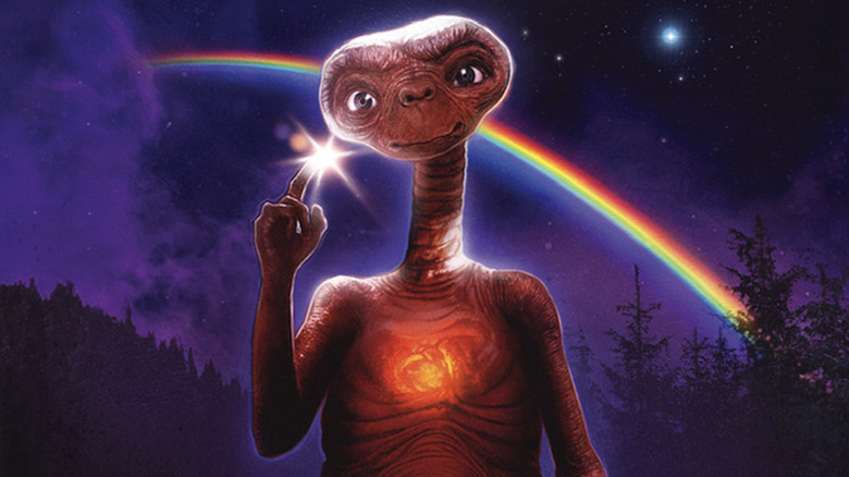E.T. The Extra-Terrestrial, as drawn by artist Paul Shipper