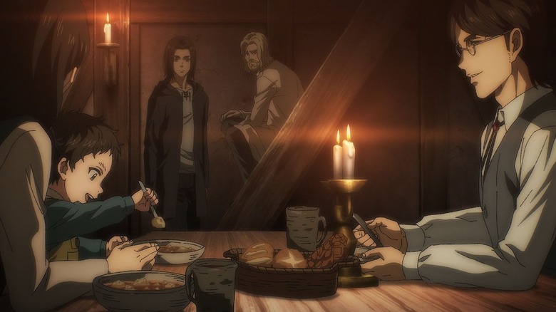 Every Grisha Memory Eren & Zeke Visit In Attack On Titan Episode 79