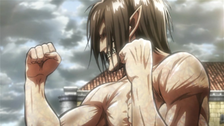 A fighter from Attack on Titan