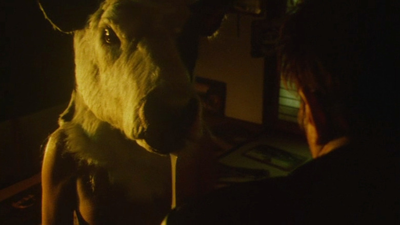 A scene from Gozu
