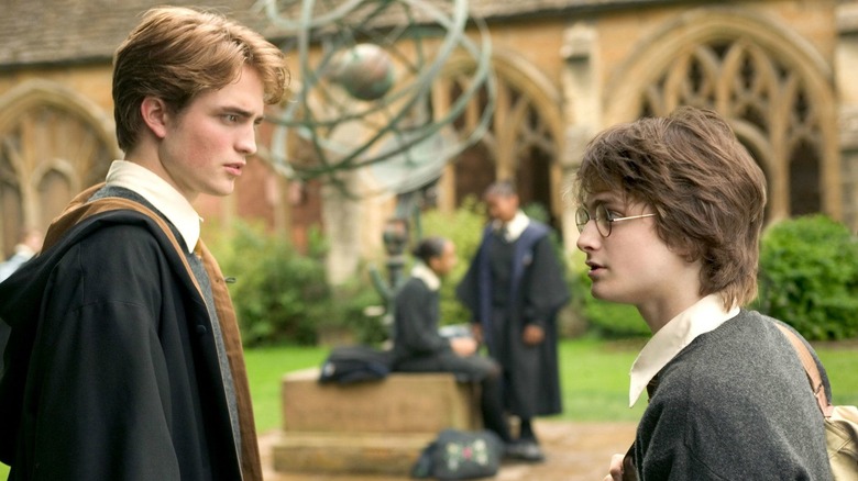 Harry Potter Goblet of Fire Robert Pattinson Daniel Radcliffe