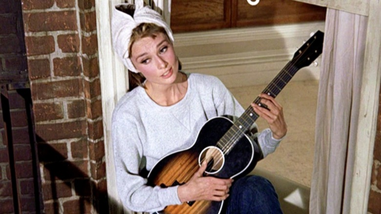 Audrey Hepburn singing Moon River