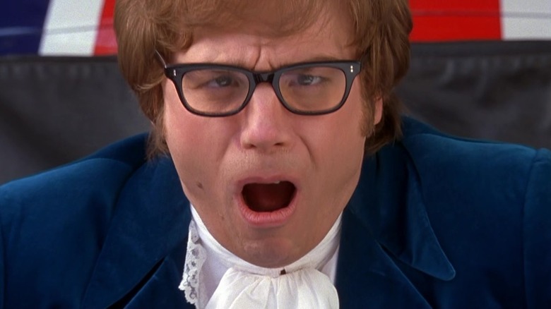 Austin Powers Mike Myers nut shot 